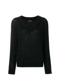 Roberto Collina V Neck Knitted Sweater