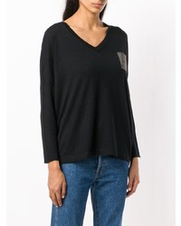 Steffen Schraut V Neck Longsleeved Jumper