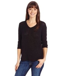 Calvin Klein Jeans V Neck Textured Sweater