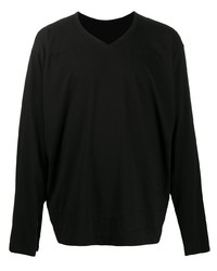 Rick Owens DRKSHDW Varsity Long Sleeve T Shirt