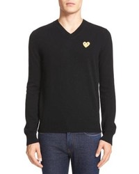 Comme Des Garcons Play Wool Pullover