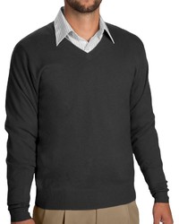 Peter Millar Wool Silk Cashmere Sweater V Neck