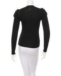 Christian Dior Wool V Neck Sweater