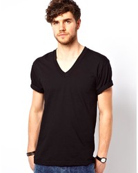 American Apparel V Neck T Shirt