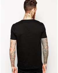 Asos Brand T Shirt With Deep V Neck