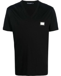 Dolce & Gabbana Dg Essentials V Neck T Shirt