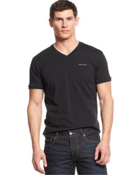 Armani Jeans Double Layer V Neck T Shirt