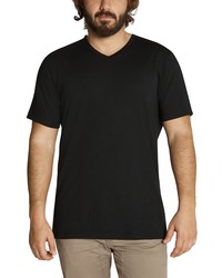 Johnny Bigg Essential V Neck T Shirt In Black At Nordstrom