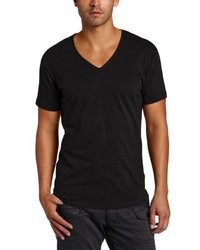 J.C. Rags Faded Jersey V Neck Tee