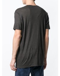 Etro Longline V Neck T Shirt
