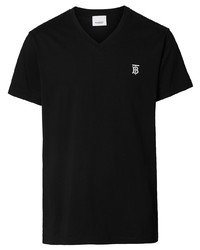 Burberry Monogram V Neck T Shirt