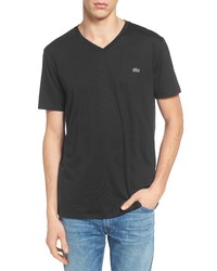 Lacoste Regular Fit V Neck T Shirt