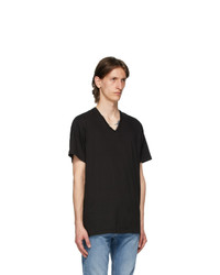 Calvin Klein Underwear Three Pack Black V Neck Classic Fit T Shirt
