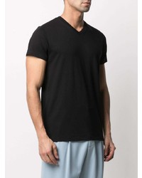 Jil Sander V Neck Short Sleeve T Shirt