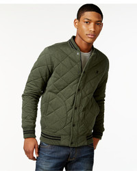 Hurley All City Rivermouth Quilted Baseball Jacket