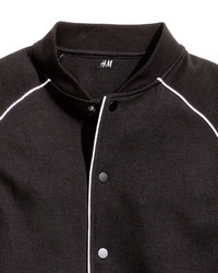 H&M Baseball Jacket White
