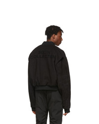 Fear Of God Black Sixth Collection Varsity Jacket