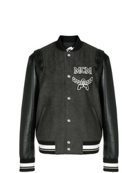 MCM Bomber Jacket With Detachable Sleeves