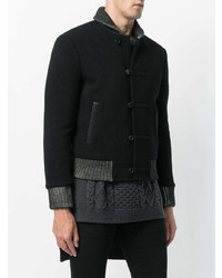 Saint Laurent Contrast Trim Varsity Jacket