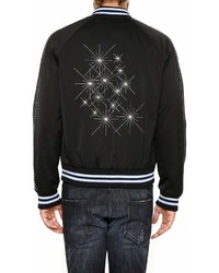Lanvin Embroidered Varsity Jacket