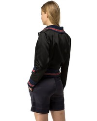Tommy Hilfiger Re Edition Collection Satin Varsity Jacket
