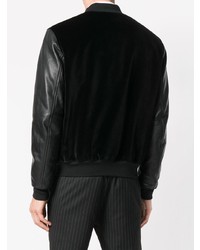 Alexander McQueen Sequin Skull Bomber Jacket