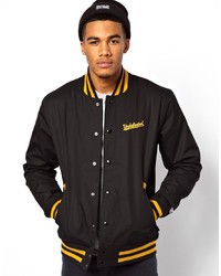 Undefeated Baseball Jacket In Twill