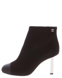 Chanel 2016 Velvet Ankle Boots W Tags