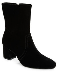 Imnyc Isaac Mizrahi Lynn Velvet Ankle Boots