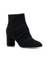 Casadei Ribbed Ankle Boots