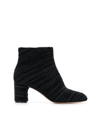 Casadei Ribbed Ankle Boots