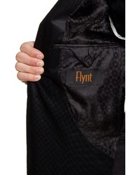 Flynt Dotted Velvet Two Button Notch Lapel Sport Coat
