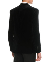 Givenchy Velvet Evening Jacket Black