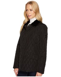 Lauren Ralph Lauren Velvet Trim Heritage Blazer Quilt Jacket