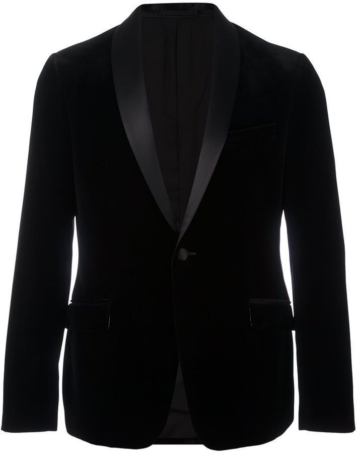 Z Zegna Velvet Shawl Collar Tuxedo Jacket, $750 | farfetch.com | Lookastic
