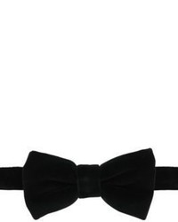 Hugo Boss Bow Tie Big Velvet Italian Cotton Velvet Bow Tie One Sizered