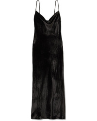 Rebecca Vallance Kara Velvet Midi Dress