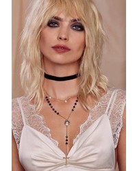 Factory Kathryn Rosary Collar Necklace