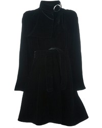 Giorgio Armani Velvet Maxi Coat
