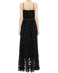 Boy By Band Of Outsiders Velvet Burnout Gown Black