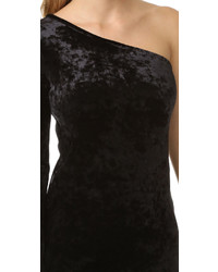 Black Halo Fonda Velvet Dress