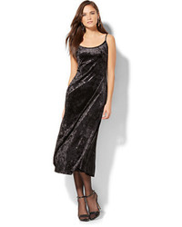 New York & Co. Velvet Midi Slip Dress