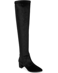 Rialto Martha Pointed Toe Over The Knee Boots Shoes