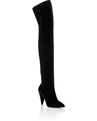 Stella Luna Velvet Over The Knee Boots