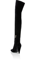 Stella Luna Velvet Over The Knee Boots