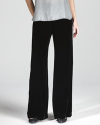 Johnny Was Collection Cassi Silk Velvet Pants