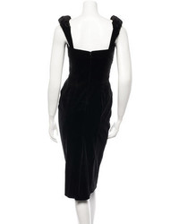 Diane von Furstenberg Velvet Dress