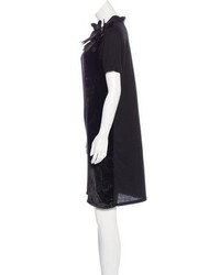 Lanvin Velvet Mini Dress