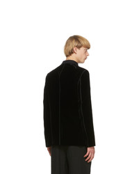 Giorgio Armani Black Velvet Jacket