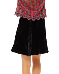 Betsey Johnson Bj Vintage A Line Alley Cat Skirt